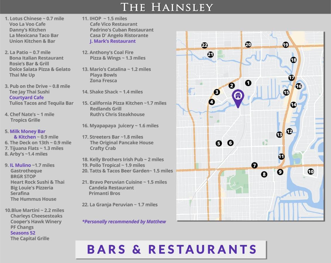 Hainsley Apartments - Walk To Wilton Drive Fort Lauderdale Luaran gambar